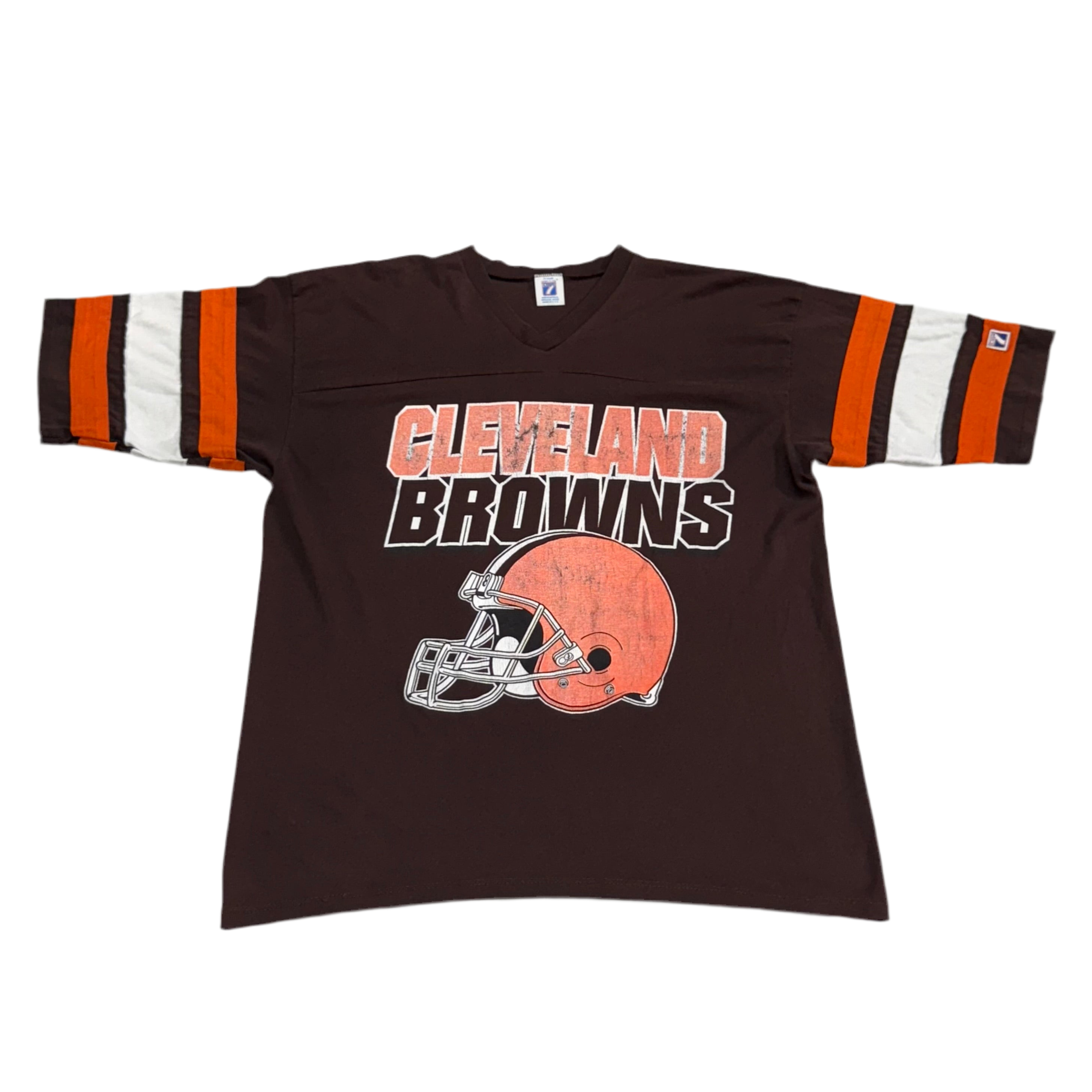 Cleveland Browns, Vintage 1990s Logo 7 Jersey Shirt, Size: XL Cleveland Browns, Vintage 1990s Logo 7 Jersey Shirt, Size: XL