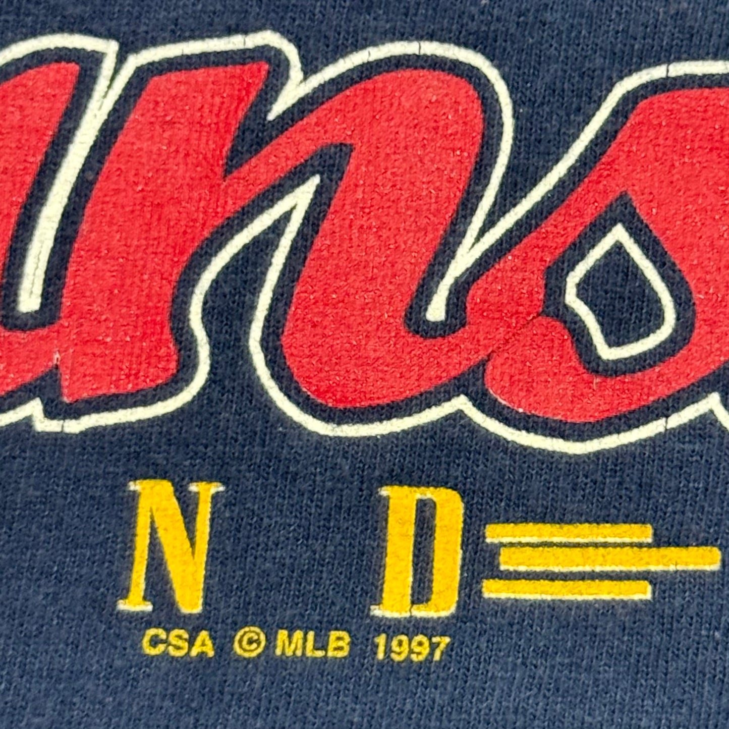Cleveland Indians, Vintage 1997 Long Sleeve Shirt, Size: Small