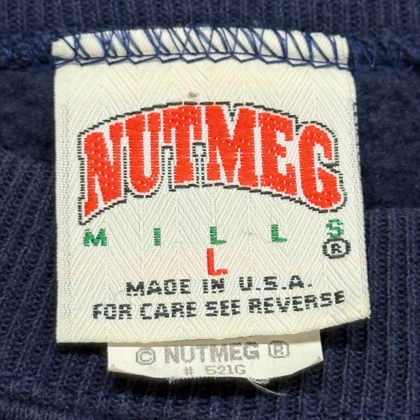 Cleveland Indians, Vintage 1990s Nutmeg Sweatshirt, Size: Large