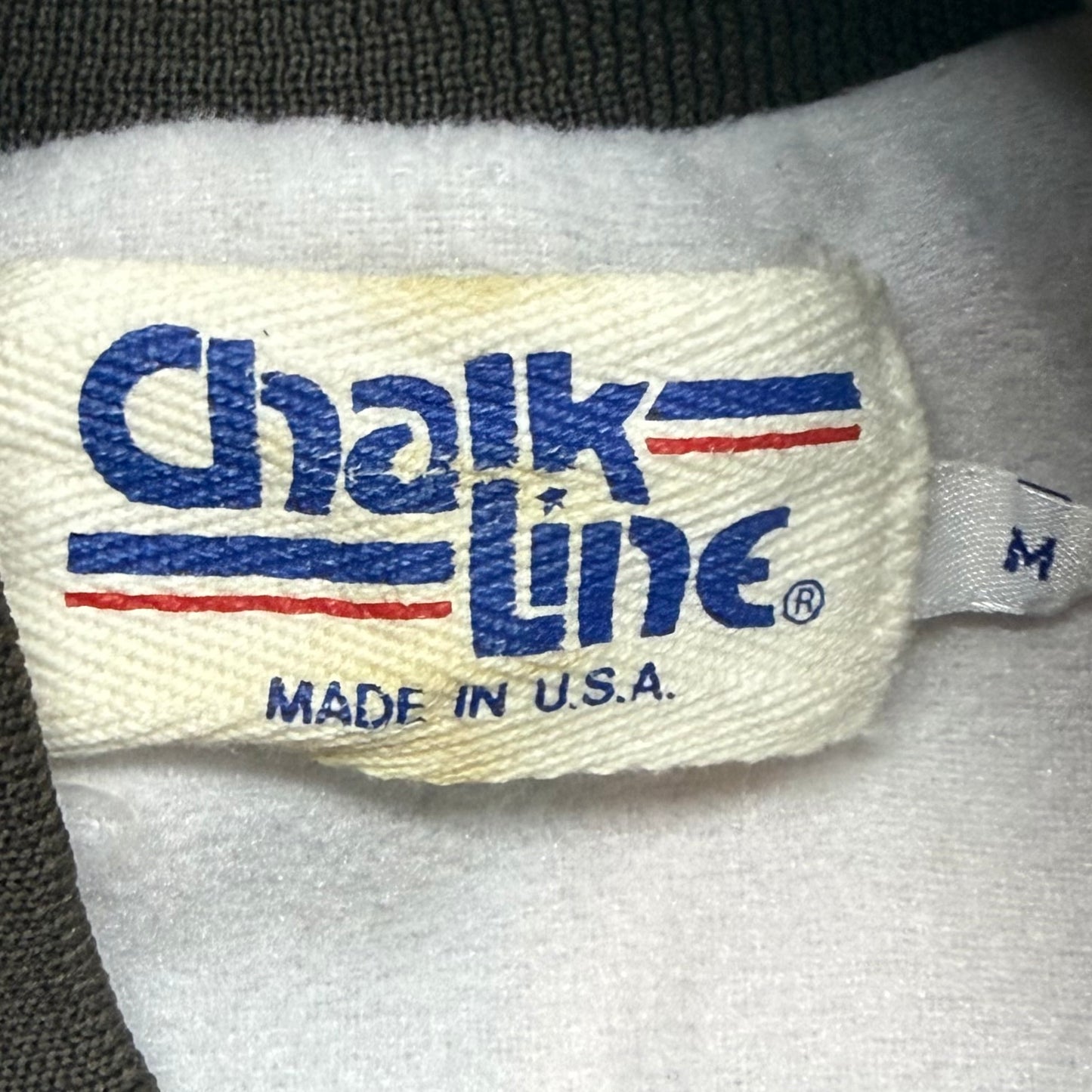 Cleveland Browns, Vintage 1990s Chalk Line "Fanimation" Satin Bomber Jacket, Size: Medium