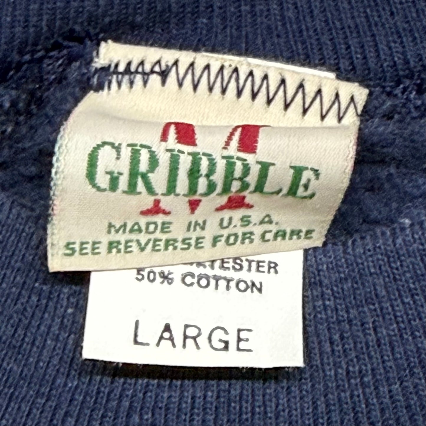 John Carroll University, Vintage 1990s Embroidered Sweatshirt, Size: Large