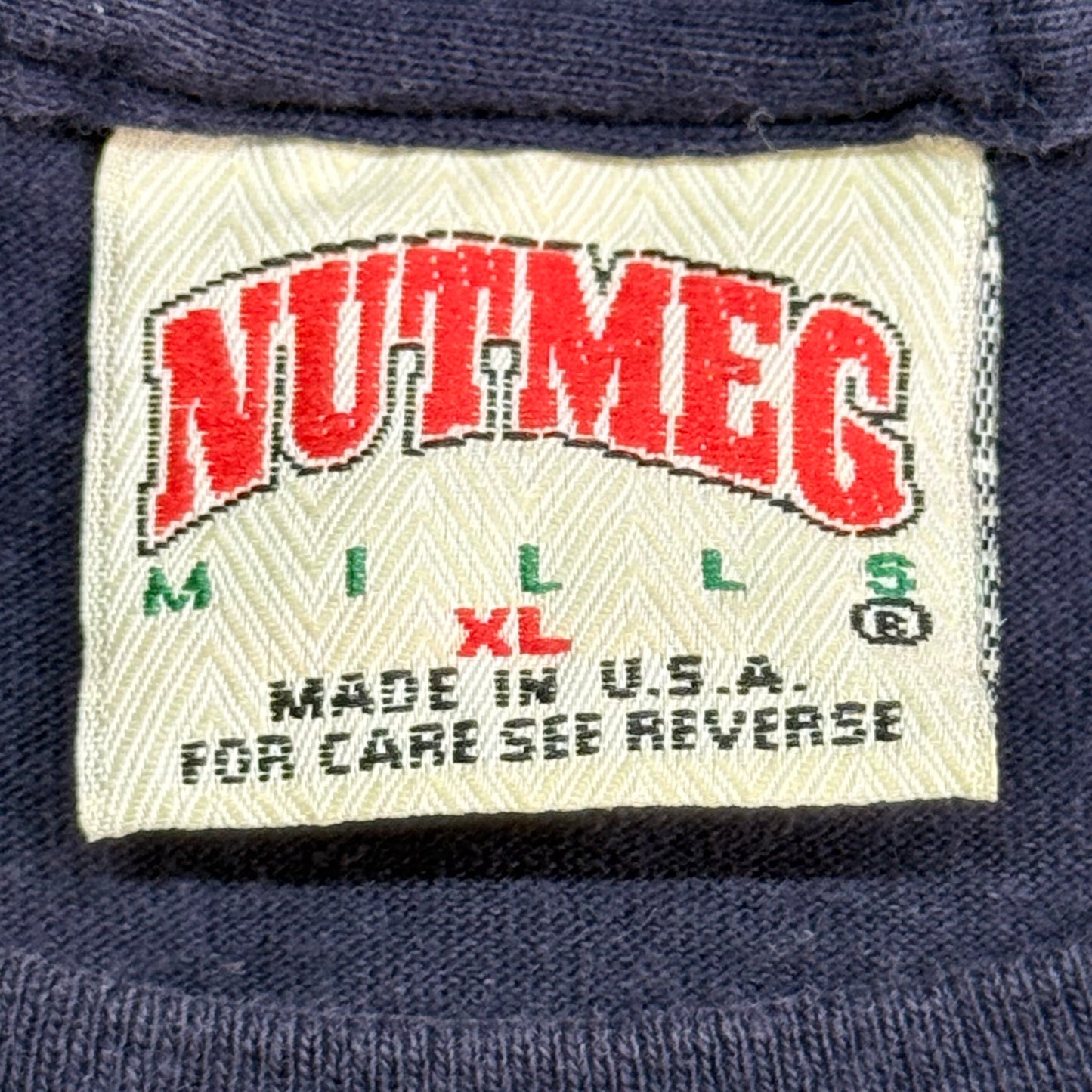 Cleveland Indians, Vintage 1995 Nutmeg T-shirt, Size: XL