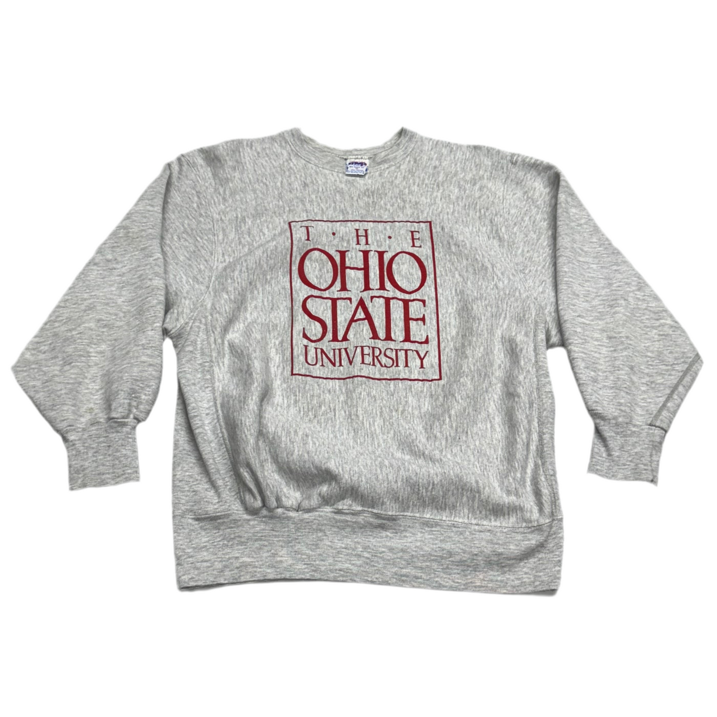 Ohio State University Buckeyes, Vintage 1990s Pro Weave Sweatshirt, Size: XL