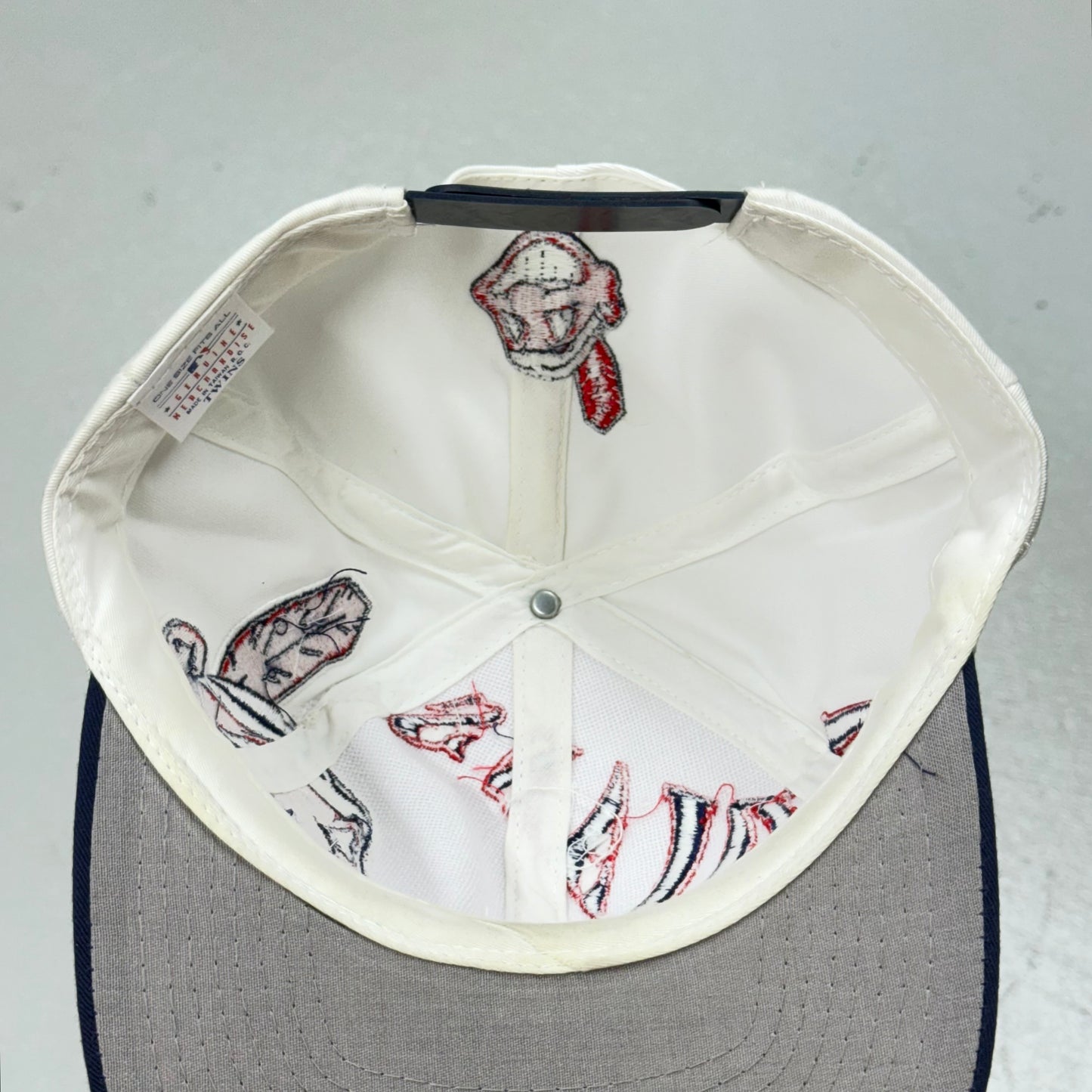 Cleveland Indians, Vintage 1990s Snapback Hat, Size: One Fits Most