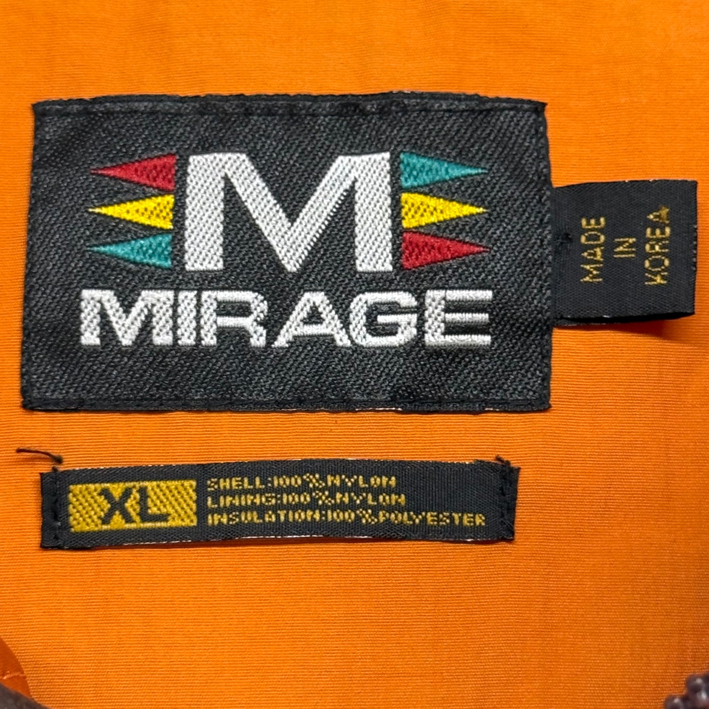 Cleveland Browns, 1990s Mirage Puffer Jacket with Hood, Size: XL