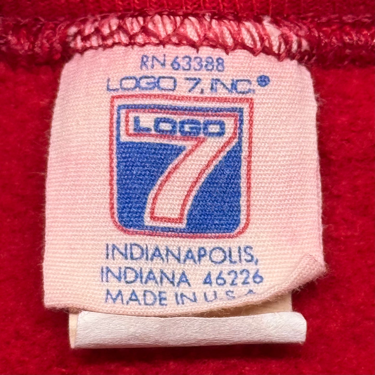 Ohio State University Buckeyes, Vintage 1990s Logo 7 Sweatshirt, Size: Medium