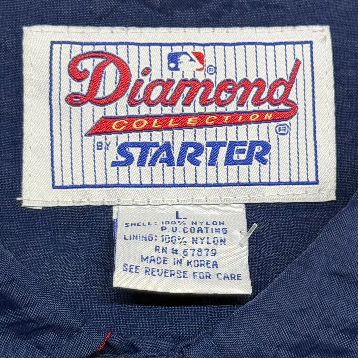Cleveland Indians, Vintage 1990s Starter Windbreaker Jacket, Size: Large