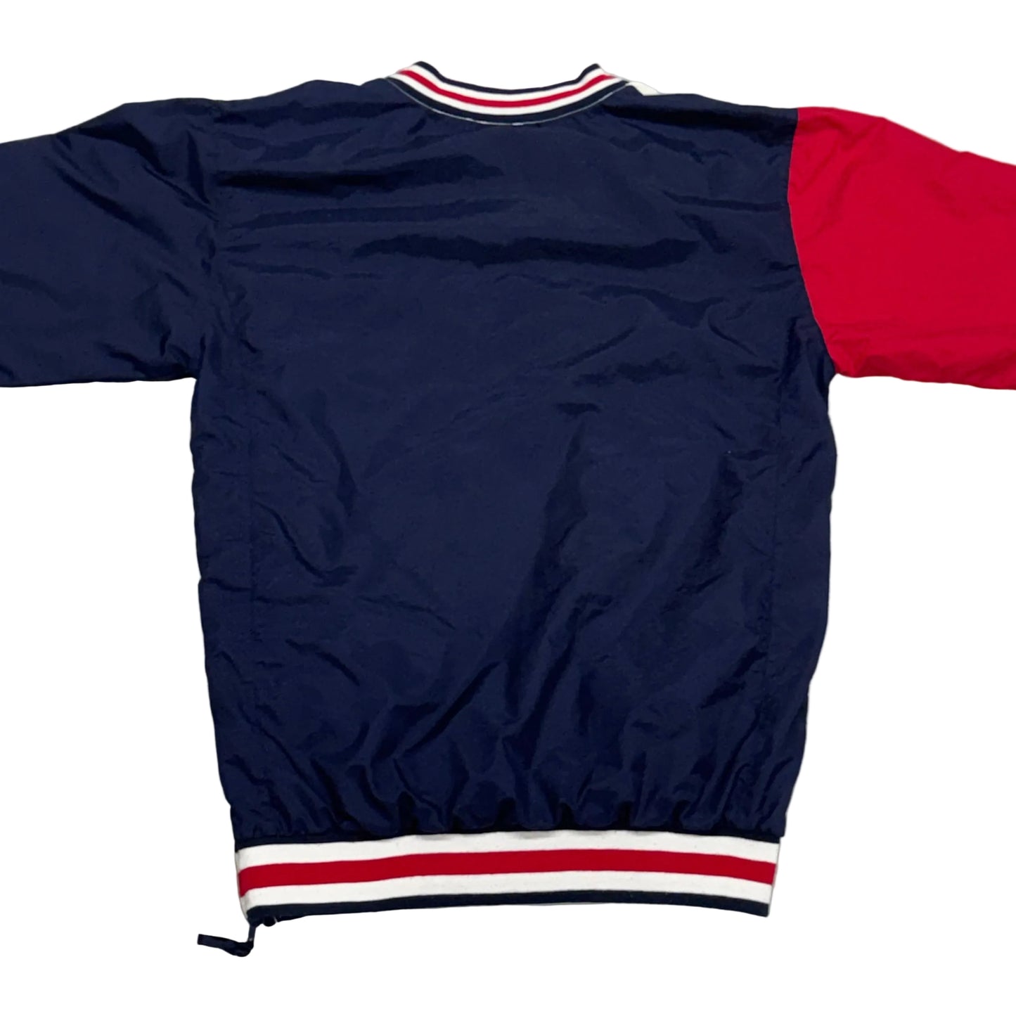 Cleveland Indians, Vintage 1990s Pullover Windbreaker Jacket, Size: Medium