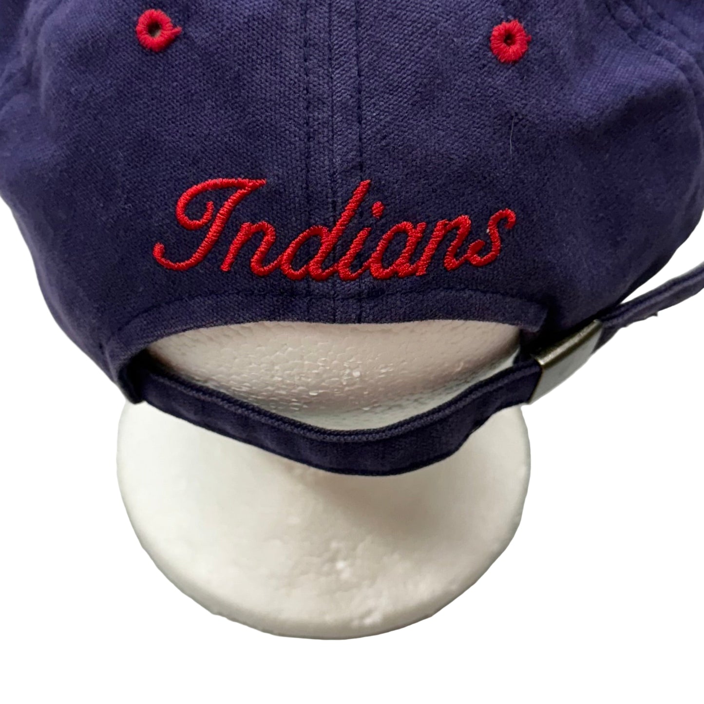 Cleveland Indians, Vintage 1990s Strapback Hat, Size: One Fits Most
