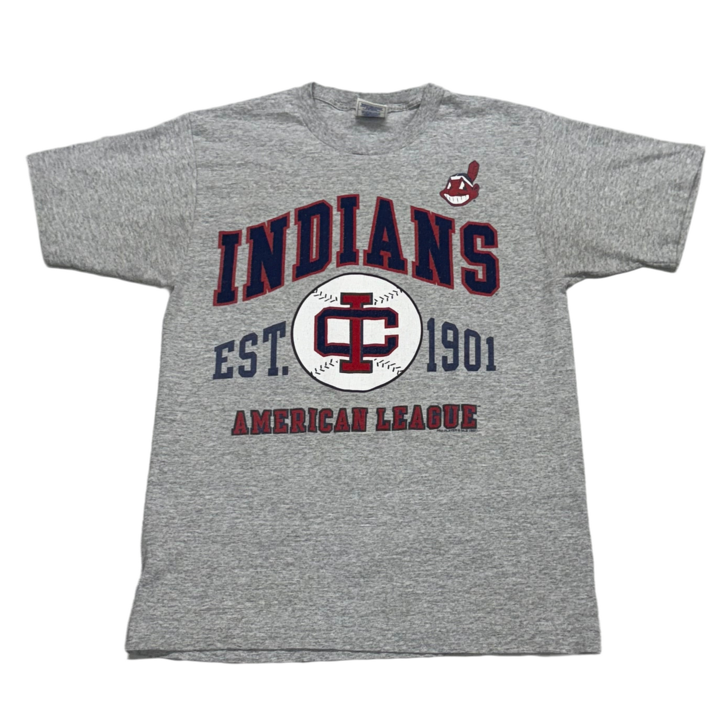 Cleveland Indians, Vintage 1997 Pro Player T-shirt, Size: Medium