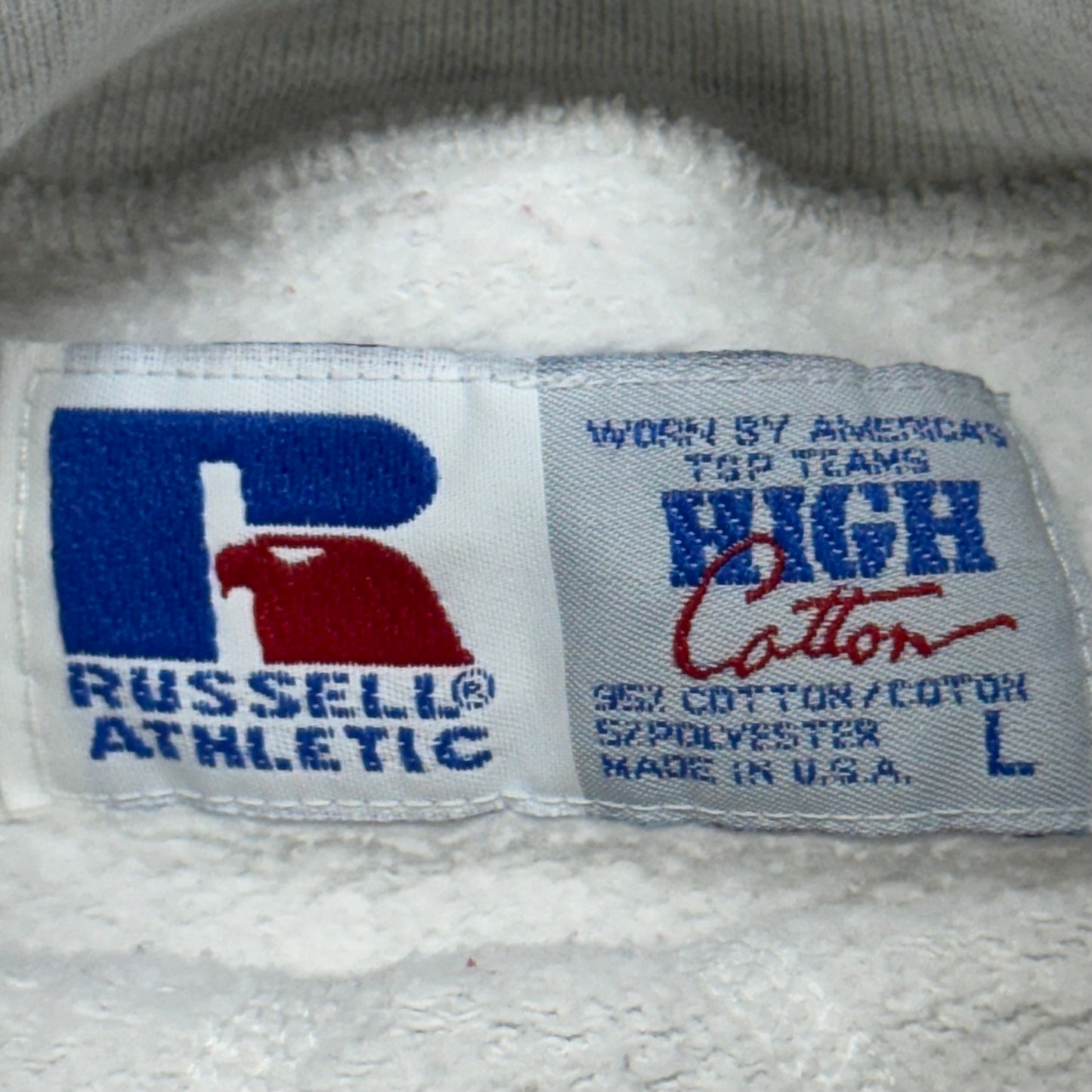 Cleveland Browns, Vintage 1990s Russell Turtleneck Sweatshirt, Size: Large