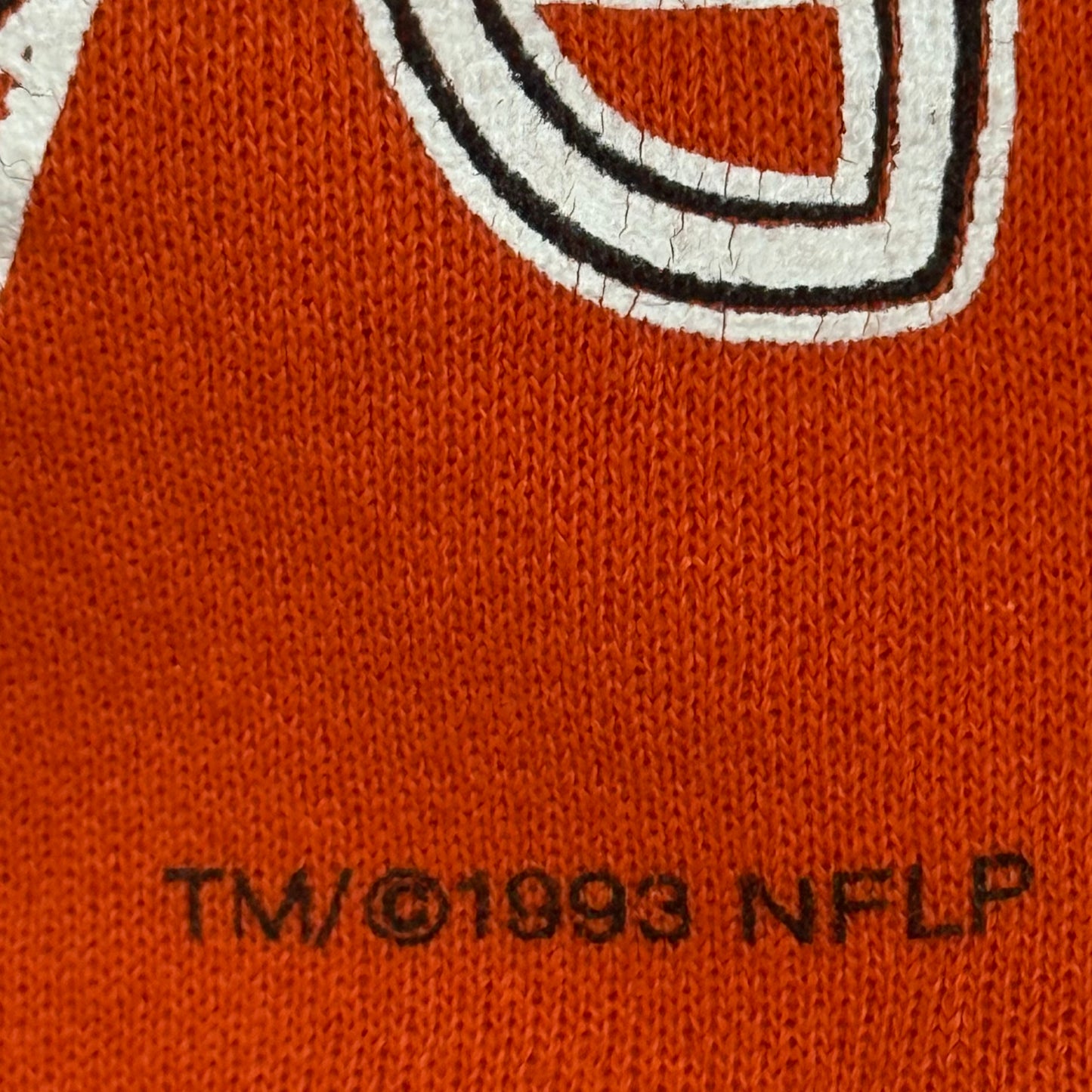 Cleveland Browns, Vintage 1993 Logo 7 Crewneck Sweatshirt, Size: Large