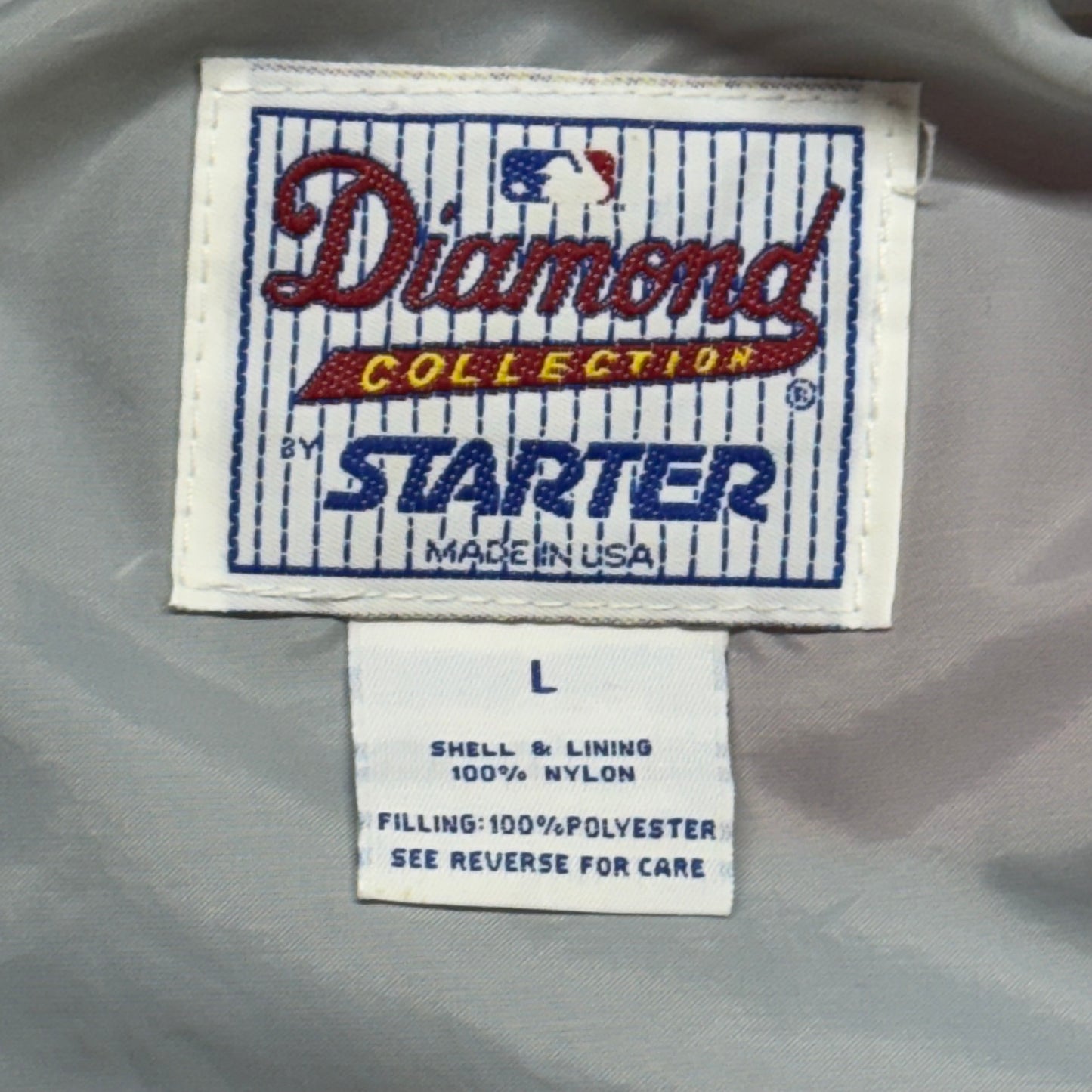 Cleveland Indians, Vintage 1990s Starter Button Down Jacket, Size: Large
