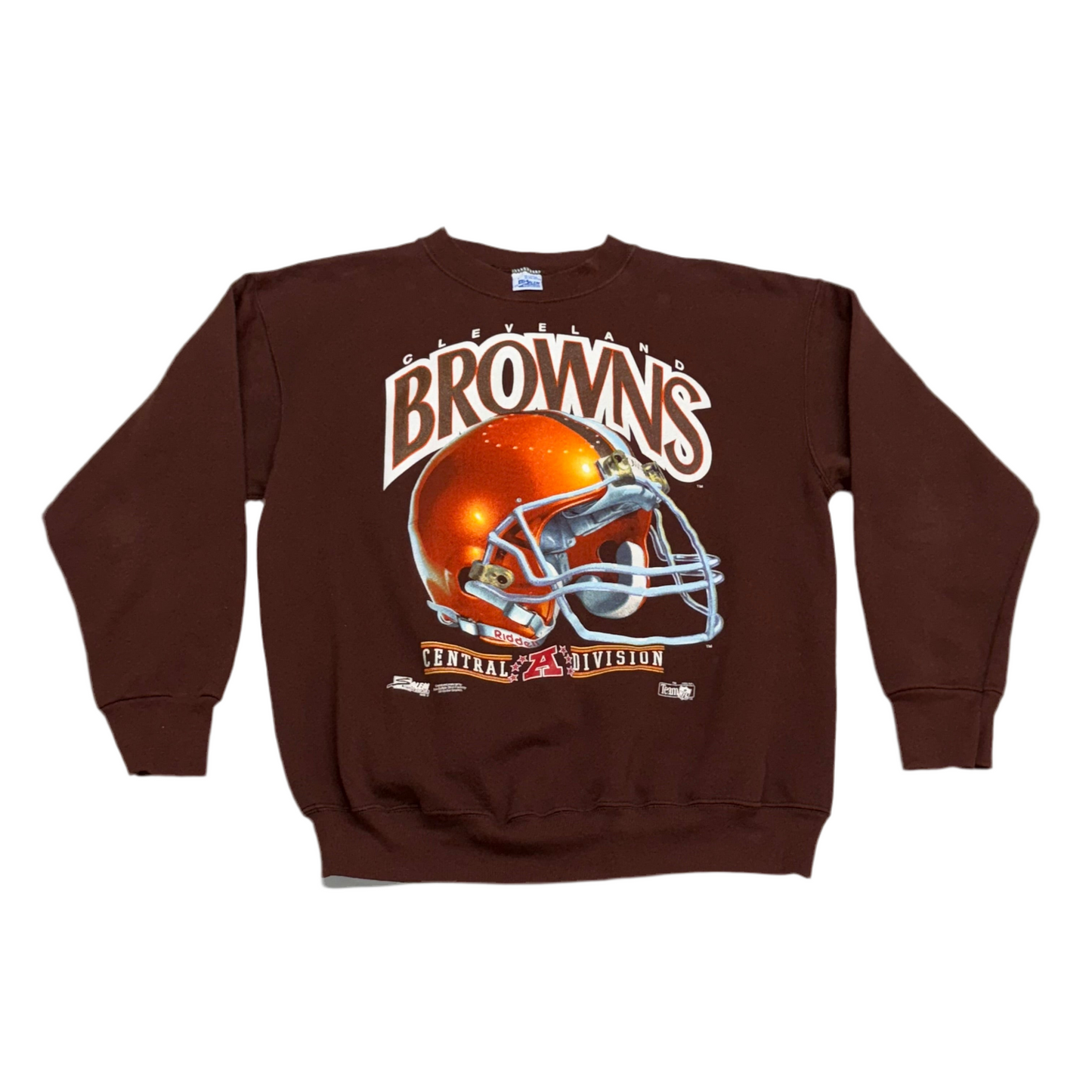 Cleveland Browns, 1992 Salem Crewneck Sweatshirt, Size: Large