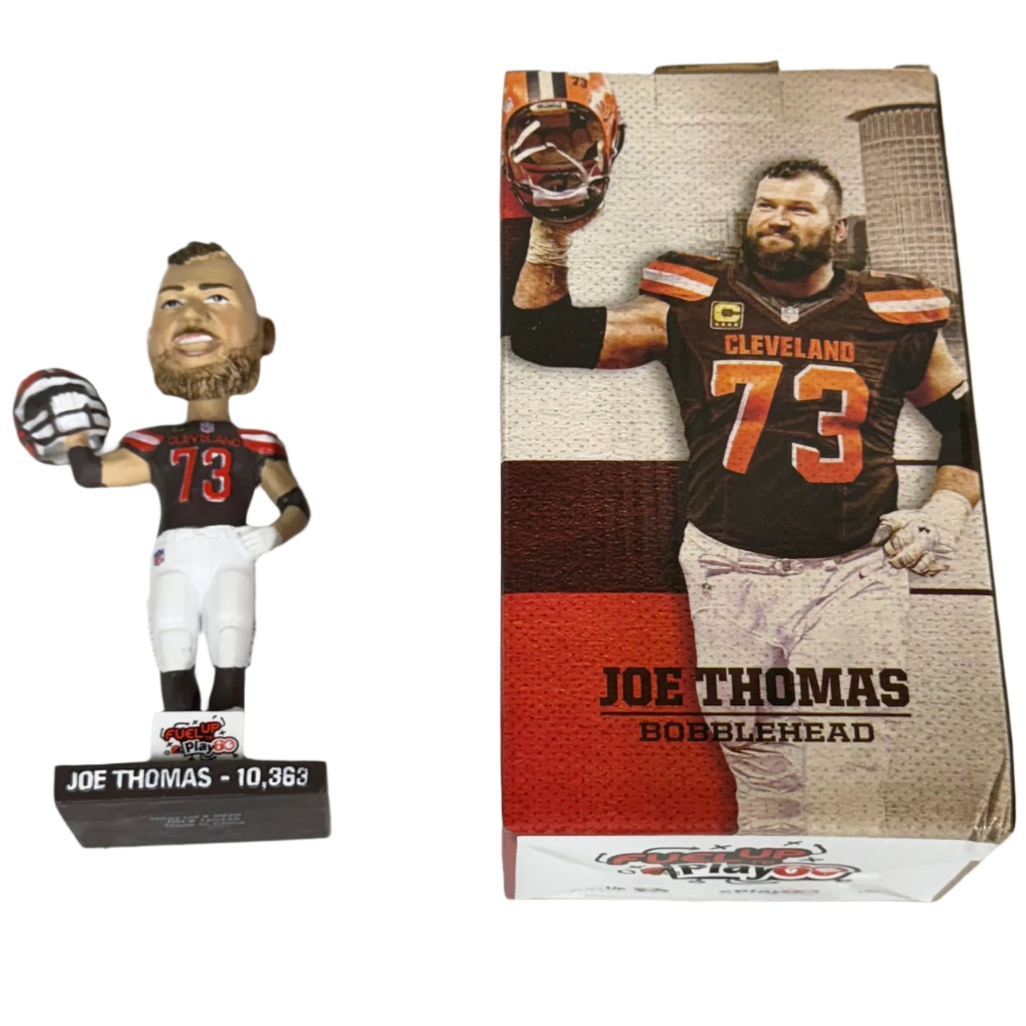 Joe Thomas, 10,363 Consecutive Snaps Bobble Head, With Box