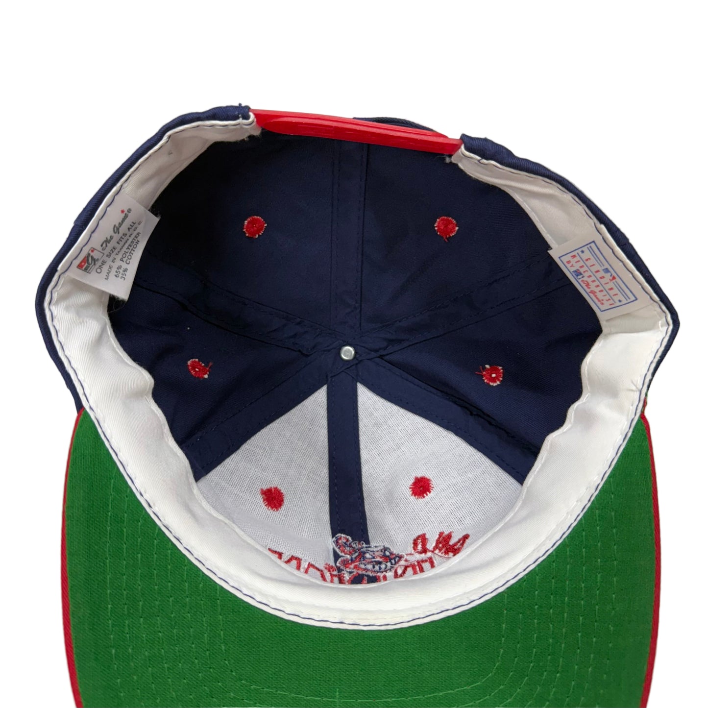 Cleveland Indians, Vintage 1990s Snapback Hat, Size: One Fits Most