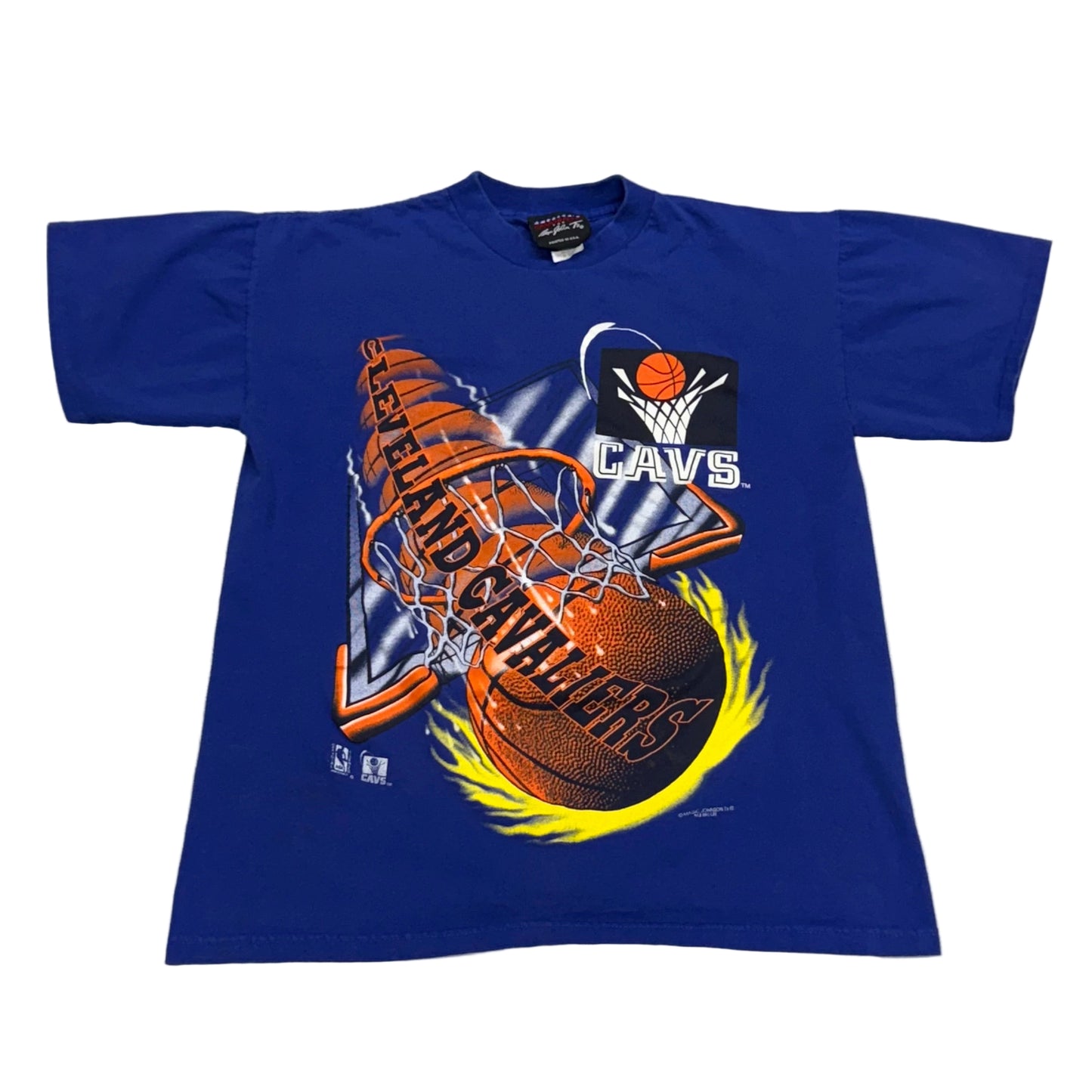 Cleveland Cavaliers, Vintage 1990s MJT T-shirt, Size: Medium