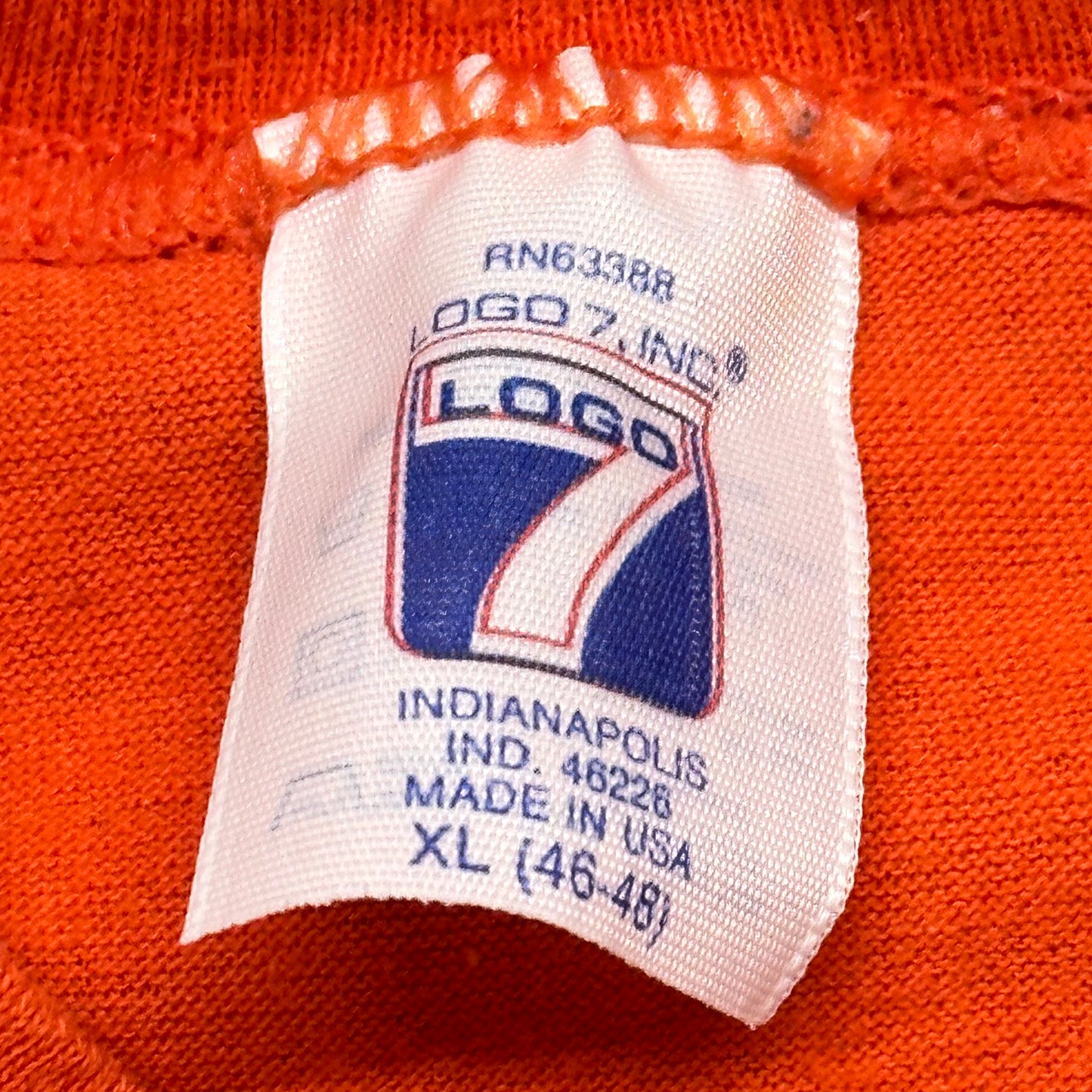Cleveland Browns, Vintage 1990s Logo 7 T-shirt, Size: XL