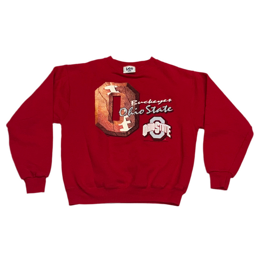 Ohio State University Buckeyes, Vintage 1990s Nutmeg Sweatshirt, Size: XL