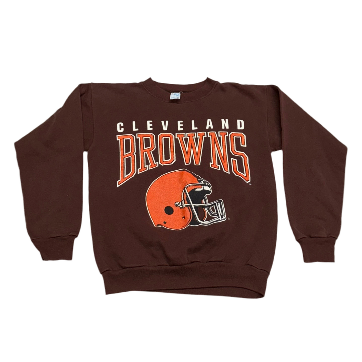 Cleveland Browns, Vintage 1990s Crewneck Sweatshirt, Size: Medium