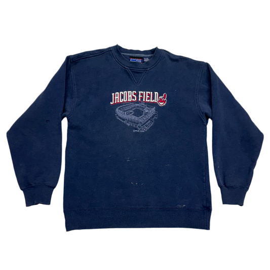 Cleveland Indians, Jacob’s Field Embroidered Sweatshirt, Size: Medium