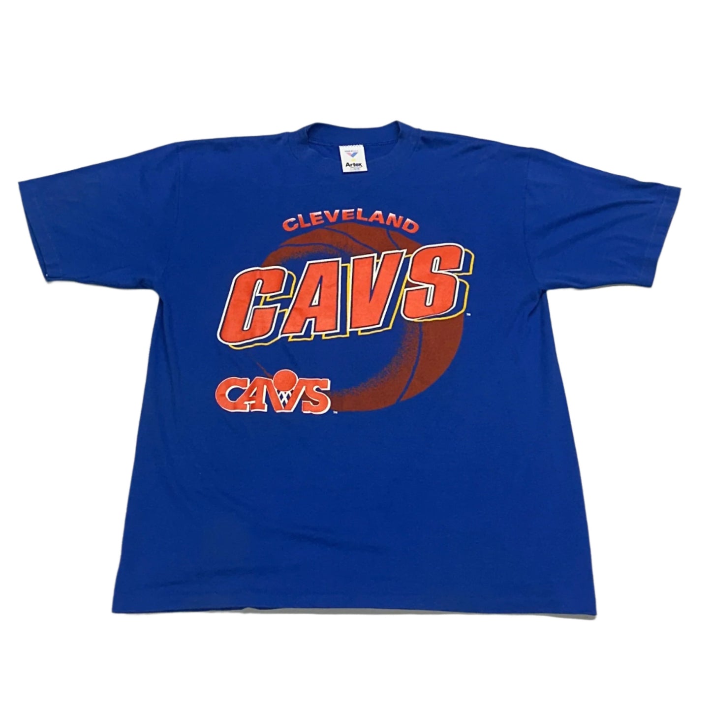 Cleveland Cavaliers, Vintage 1990s Artex T-shirt, Size: Large