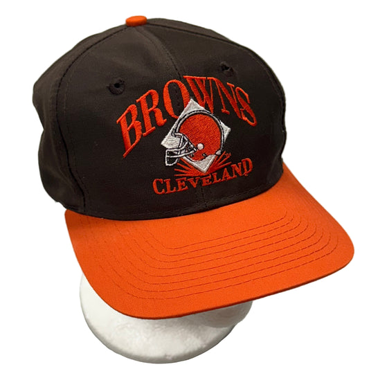Cleveland Browns, Vintage 1990s Snapback Hat, Size: One Fits Most