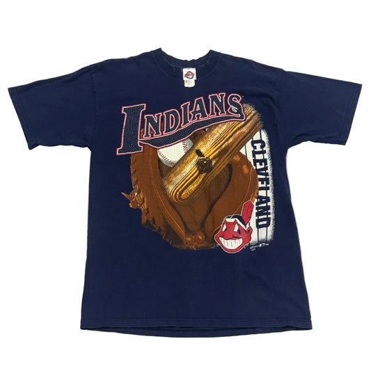 Cleveland Indians, Vintage 1998 Hank Aaron T-shirt, Size: Large