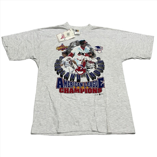 Cleveland Indians, 1997 AL Champs T-shirt, NWT, Size: XL