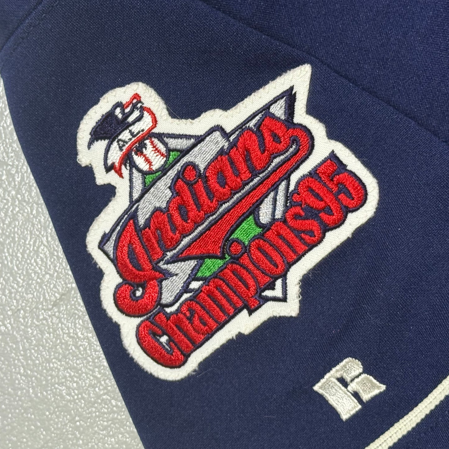 Cleveland Indians, Vintage 1990s Jim Thome Russell Athletic Jersey, Size: 48