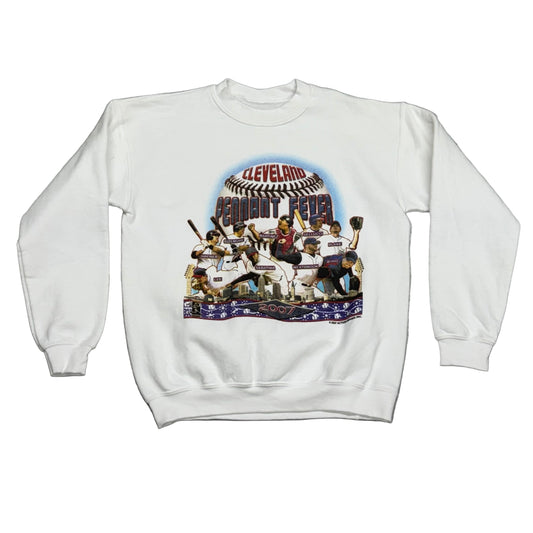 Cleveland Indians, 2007 “Pennant Fever” Sweatshirt, Size: Small