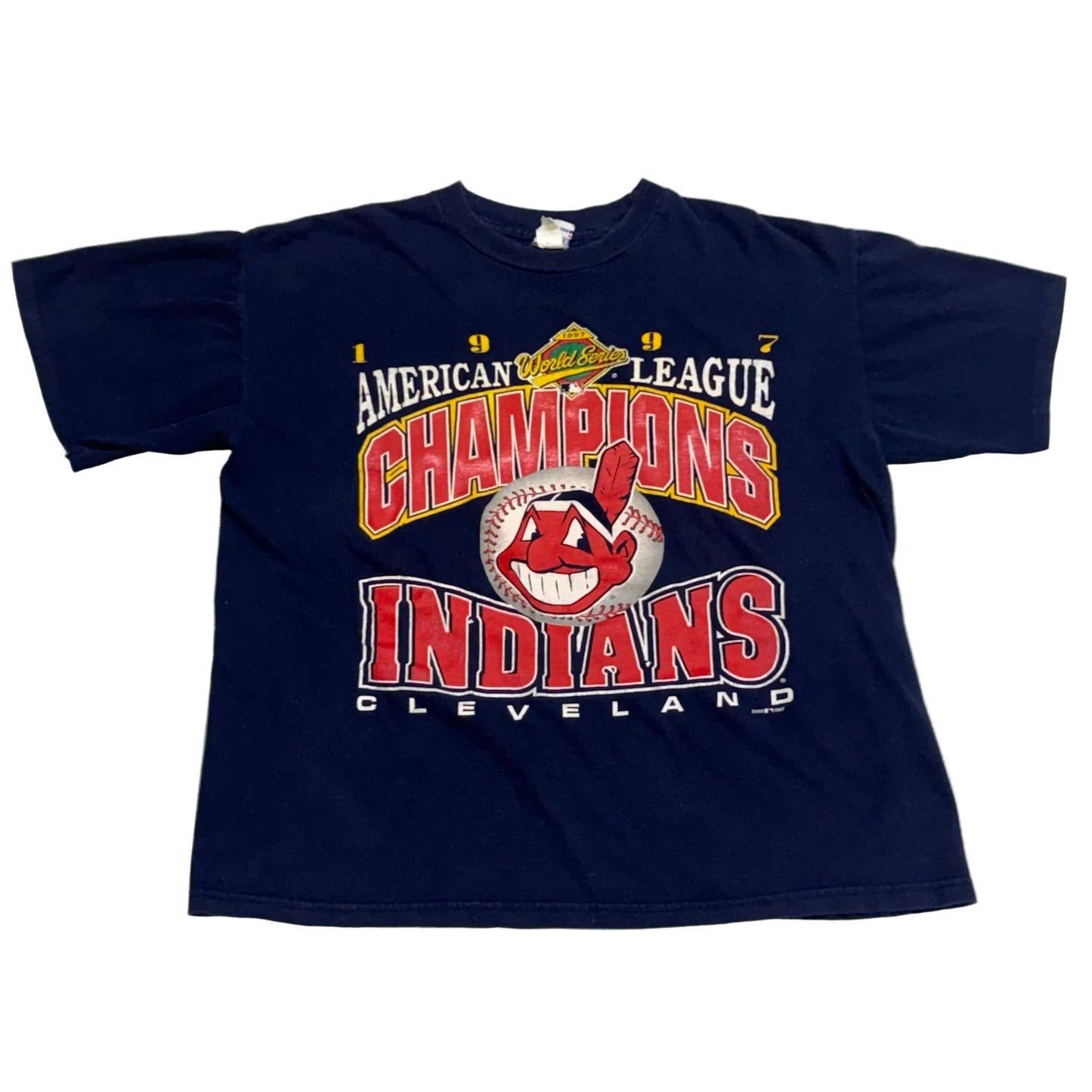 Cleveland Indians, 1997 AL Champions T-shirt, Size XL