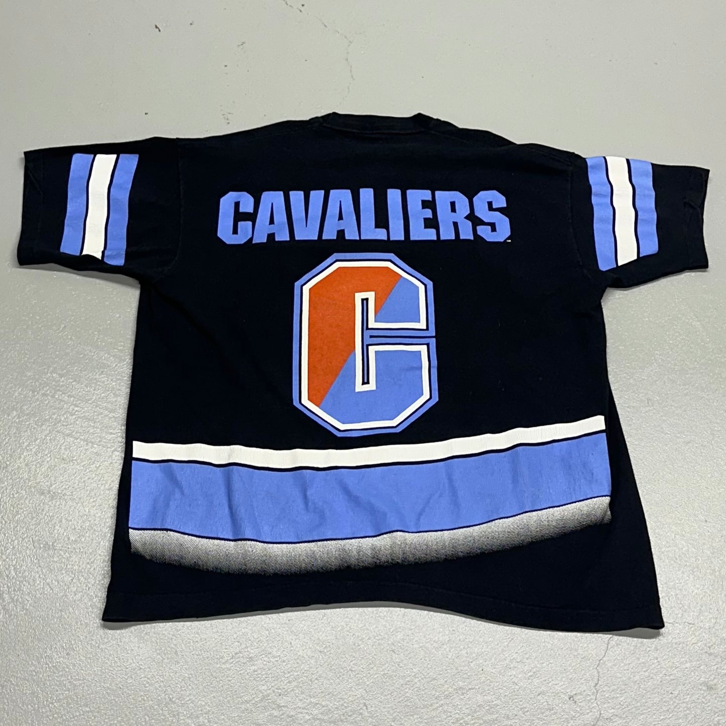 Cleveland Cavaliers, 1990s Salem AOP T-shirt, Size: XL