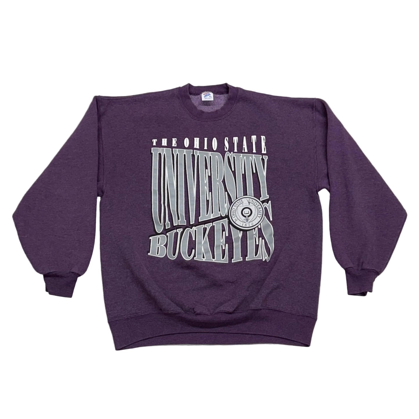 Ohio State University Buckeyes, Vintage 1990s Crewneck Sweatshirt, Size: XL