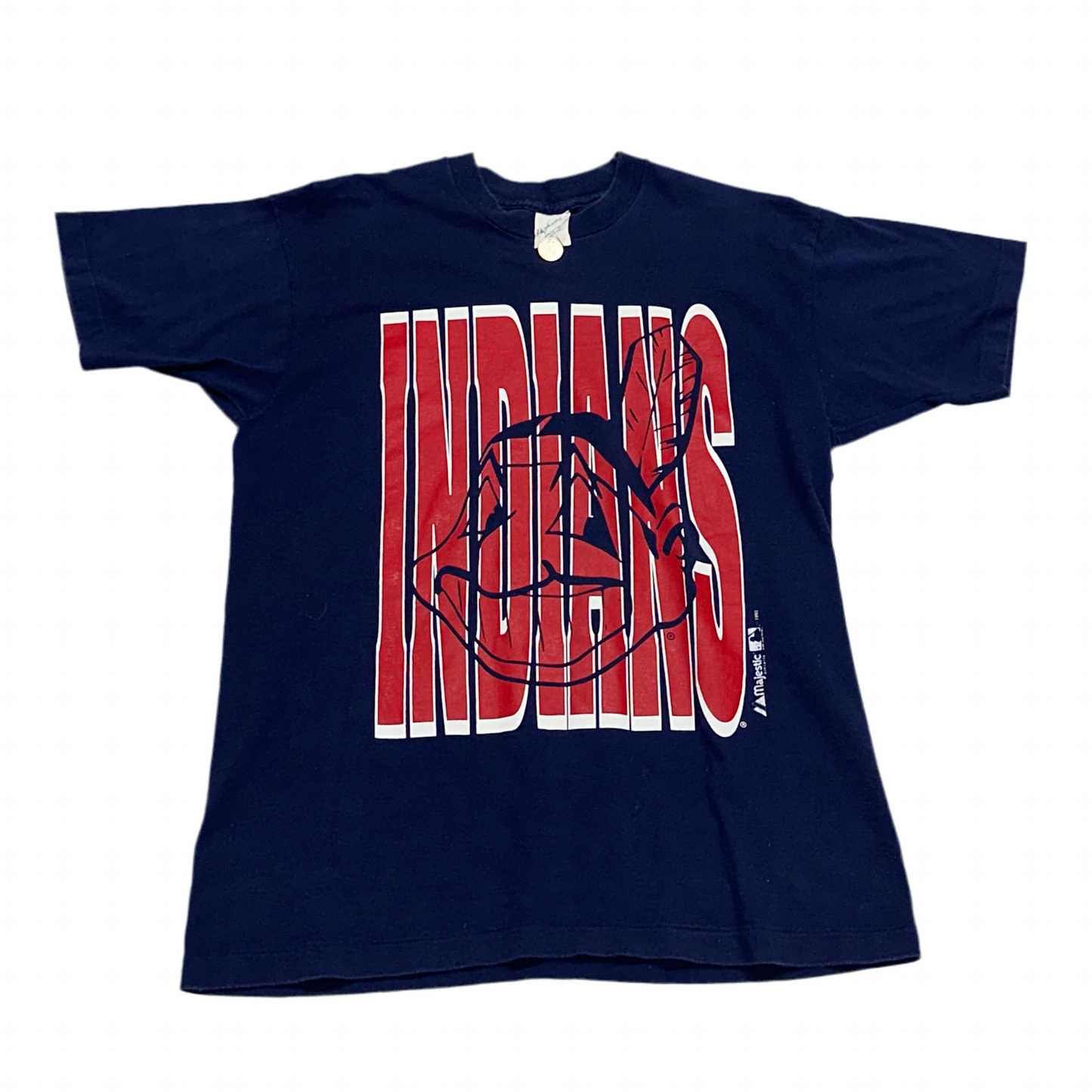 Cleveland Indians, Vintage 1992 T-shirt, Size: XL