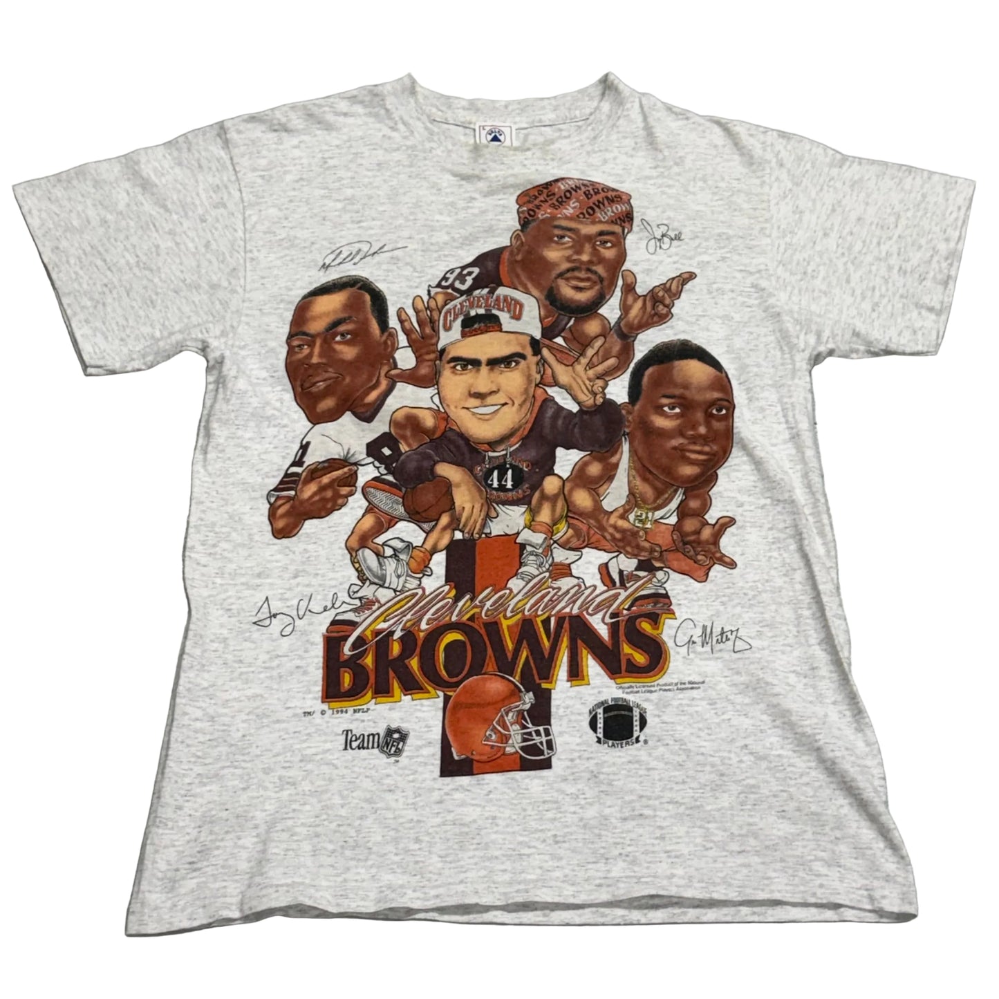 Cleveland Browns, Vintage 1995 Caricature T-Shirt, Size: Large