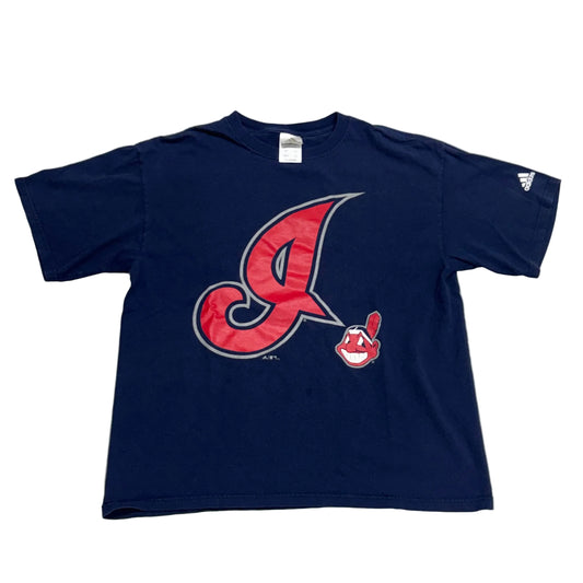 Cleveland Indians, 2004 Adidas T-shirt, Size: Large