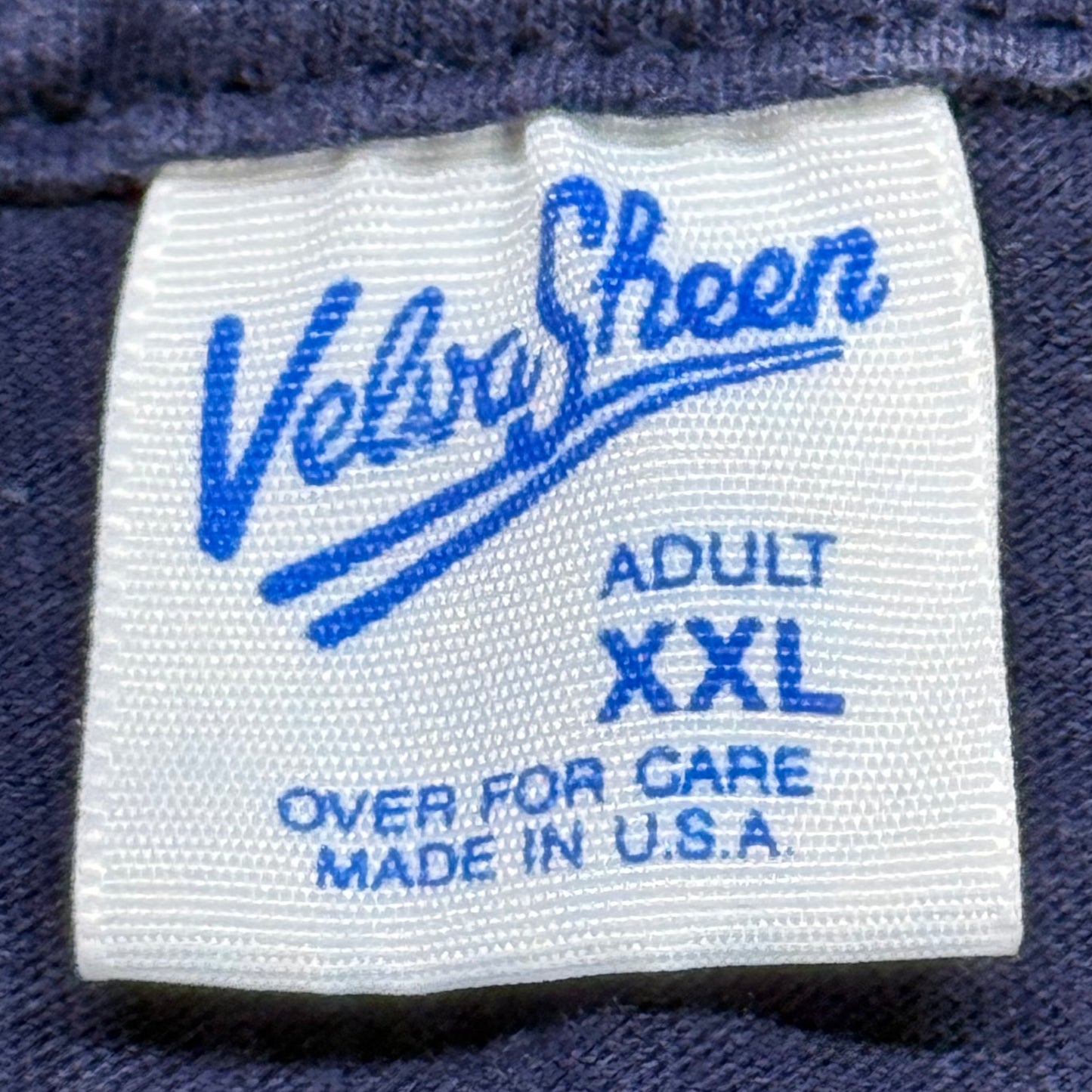 Cleveland Indians, 1995 Division Champions Velva Sheen T-shirt, Size: XXL