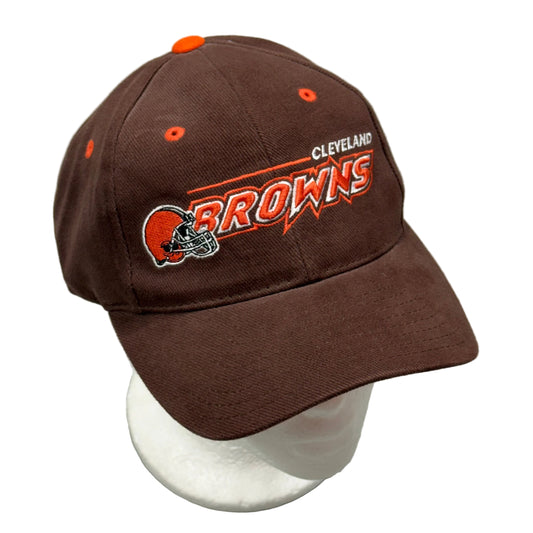 Cleveland Browns, Vintage 2000s Logo Athletic Stapback Hat, Size: One Fits Most