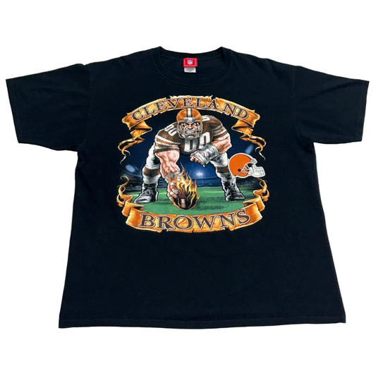 Cleveland Browns, 2000s NFL T-shirt, Size: XXL