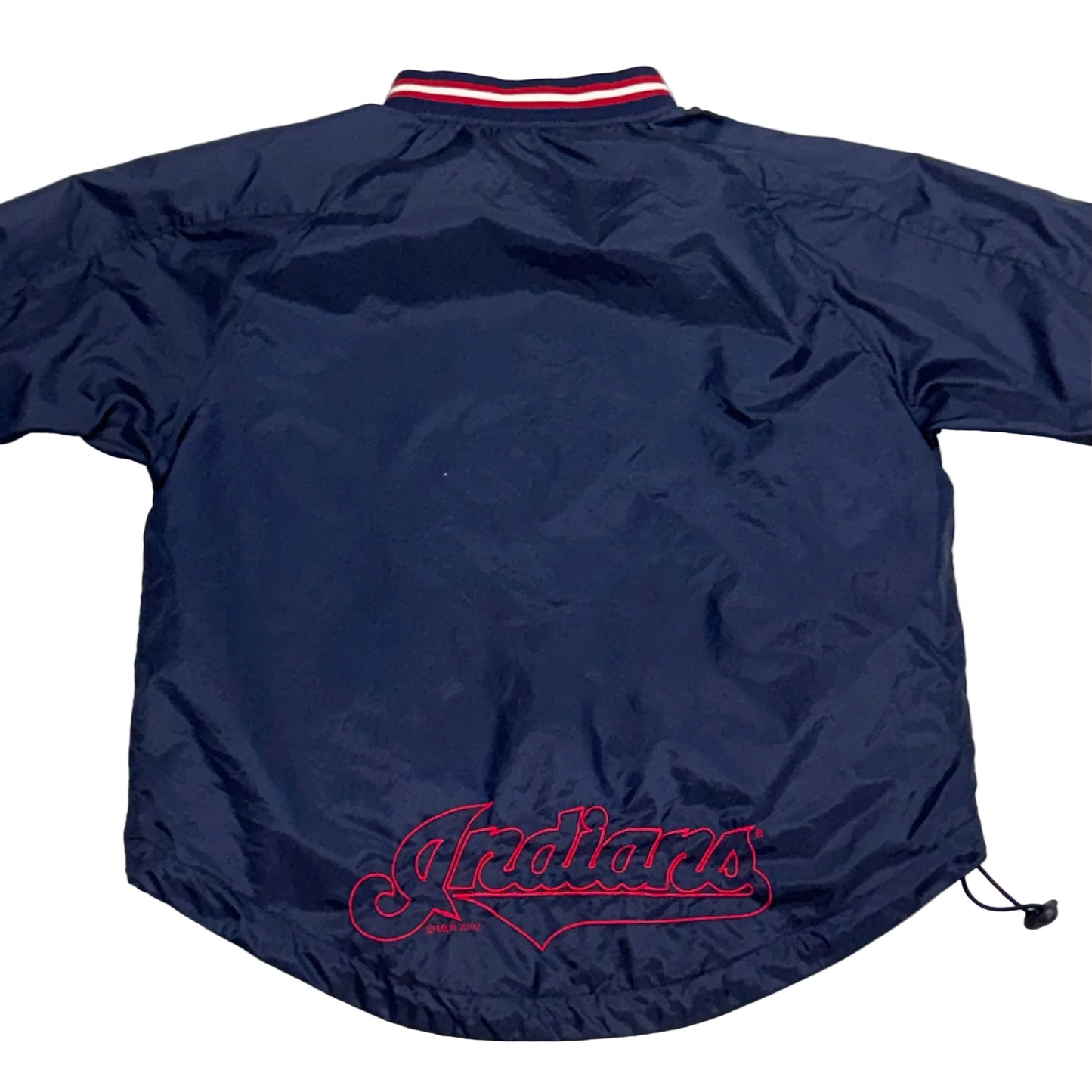 YOUTH Cleveland Indians, Vintage 1990s Windbreaker Jacket, Size: Youth Small