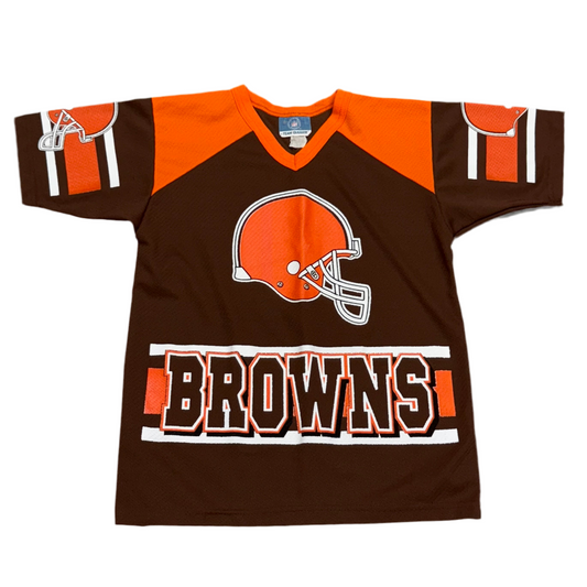 YOUTH Cleveland Browns , Vintage 1990s Jersey, Size: 18/20