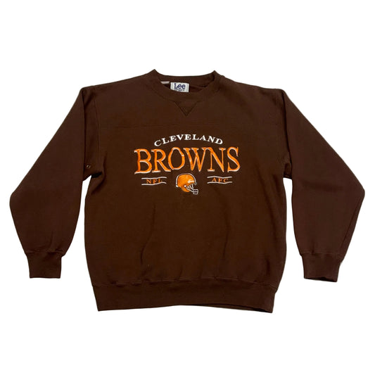 Cleveland Browns, Vintage 2000s Embroidered Lee Sports Sweatshirt, Size: Medium