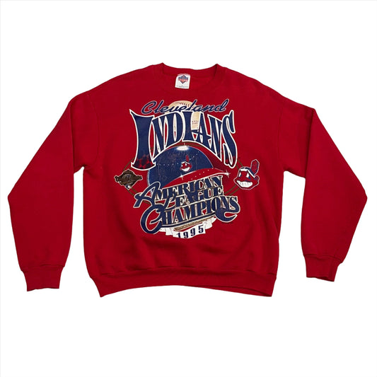 Cleveland Indians, 1995 League Leaders AL Champions Sweatshirt, Size: Large