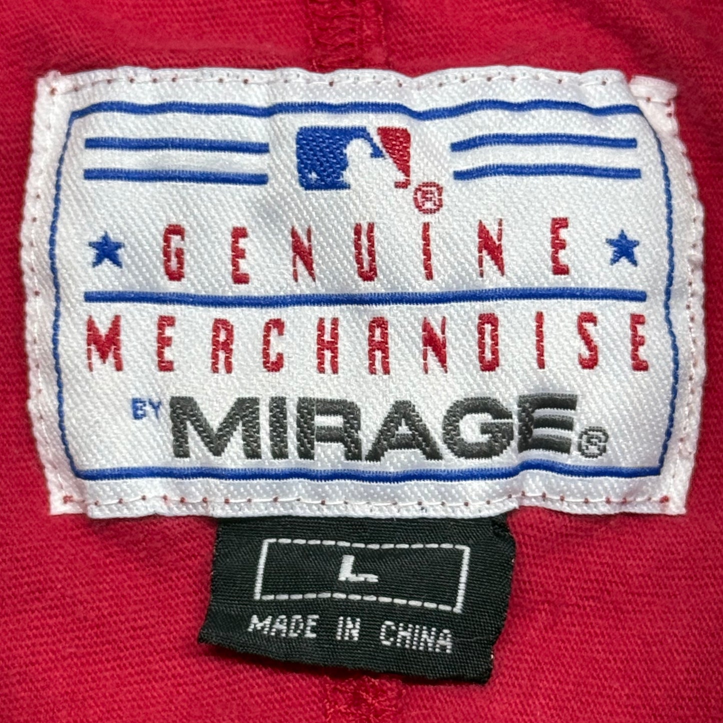 Cleveland Indians, Vintage 1990s Mirage T-shirt, Size: Large