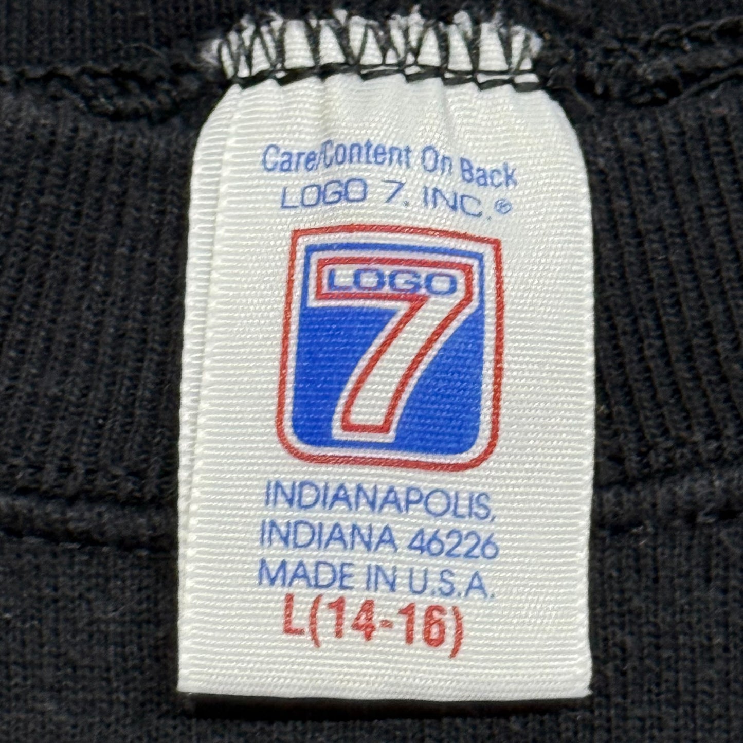 YOUTH Cleveland Browns , Vintage 1990s Logo 7 Embroidered Sweatshirt, Size: 14/16