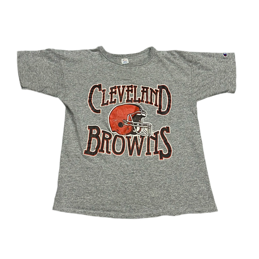 Cleveland Browns, Vintage 1990s Champion T-shirt, Size: Large