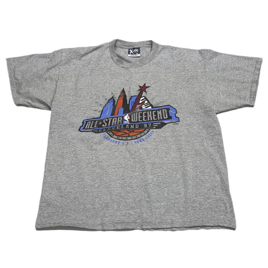 Cleveland Cavaliers, 1997 All Star Game T-shirt, Size: XXL