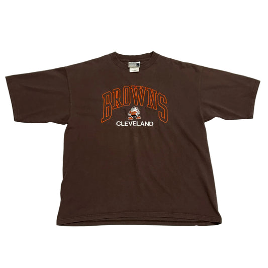 Cleveland Browns, Vintage 2000s Embroidered Puma T-shirt, Size: Large