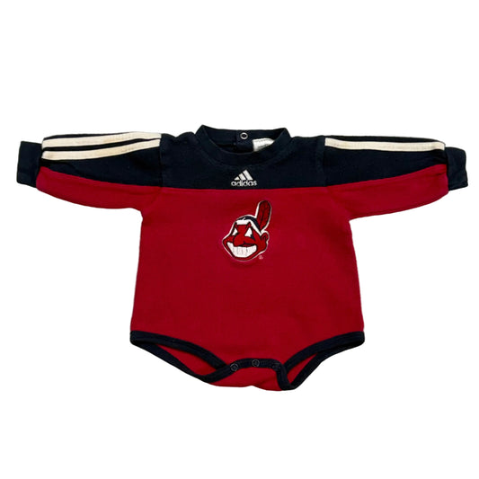 YOUTH Cleveland Indians, Vintage 2000s Onesie, Size: 3/6 Months